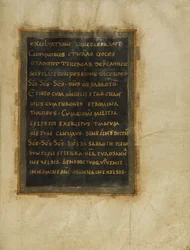 Dekorierte Textseite
